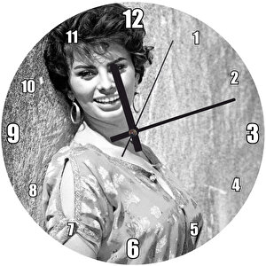 Sophia Loren Mutlu Duvar Saati