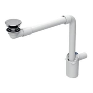 Geberit 152.084.21.1 Lavabo Sifonu Yer Tasarrufu 1/4 - Süzgeç Ve Kapaklı