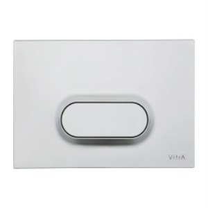 Vitra Loop O 740-1085 Tek Basmalı Kumanda Paneli - Mat Krom