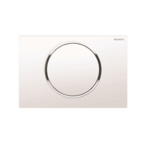 Sigma10 115.758.kj.5 Kumanda Kapağı - Tek Basmalı - Beyaz/parlak/beyaz