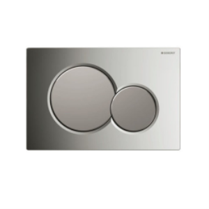 Geberit Sigma01 115.770.ka.5 Kumanda Kapağı - Çift Basmalı Parlak/mat Krom