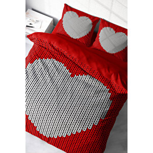 Woven Heart 3d Çift Kişilik Nevresim Takımı
