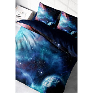 Star Night 3d Çift Kişilik Nevresim Takımı