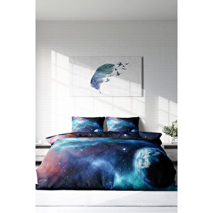 Star Night 3d Çift Kişilik Nevresim Takımı