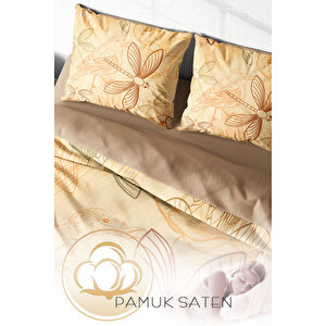 Monohome Yusufçuk 3d Pamuk Saten Çift Kişilik Nevresim Takımı