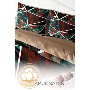 Monohome Dark Flowers 3d Çift Kişilik Nevresim Takımı