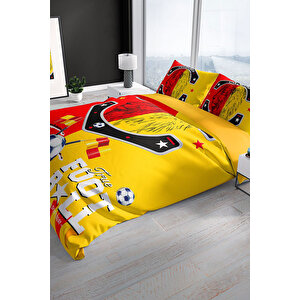Red & Yellow 3d Çift Kişilik Nevresim Takımı