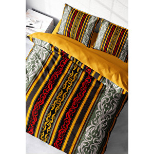 Ribbon Baroque Style Klasik Çift Kişilik Nevresim Takımı