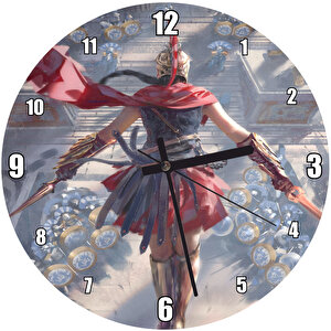 Assassins Creed Odyssey  Görseli  Duvar Saati