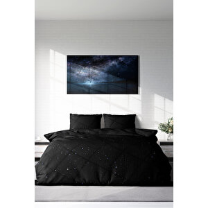 Monohome Starly Night 3d Pamuk Saten Çift Kişilik Nevresim Takımı