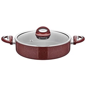 Titan Granit Basık Tencere 28cm Tt-1117
