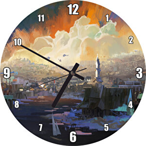 Disco Elysium Sanat Eseri Aleksander Rostov Oyun Sanat  Duvar Saati