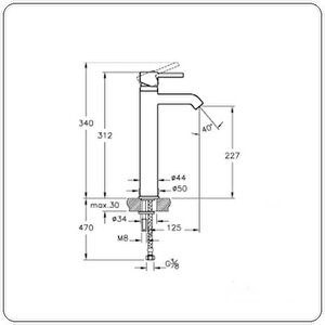 Mi̇ni̇max S Yüksek Lavabo Bataryasi A41990