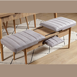 Sembol Bench Atlanti̇k Soho Gri̇