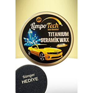 Li̇mpo Tech Li̇mpotech Titanium Serami̇k Wax 150ml Krem Cila Boya Koruma Sünger