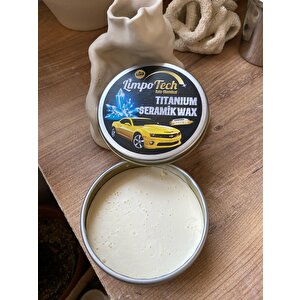 Li̇mpo Tech Li̇mpotech Titanium Serami̇k Wax 150ml Krem Cila Boya Koruma Sünger