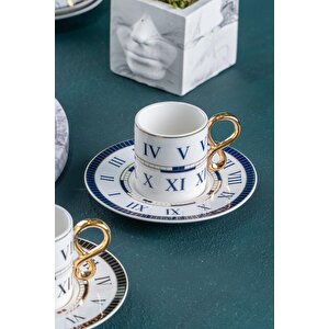 Timeless 6 Kişilik Kahve Fincanı Takımı - 90 Ml