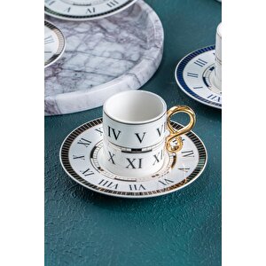 Timeless 6 Kişilik Kahve Fincanı Takımı - 90 Ml