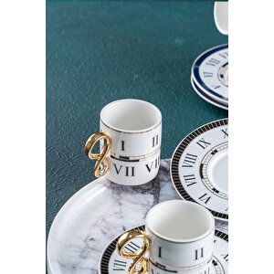 Timeless 6 Kişilik Kahve Fincanı Takımı - 90 Ml