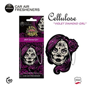 Cellulose Asma Koku -  Skull Violet Girl