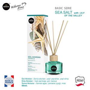 Home Basic Line Sea Likit Koku Salt With Lily Of The Valley 50ml.