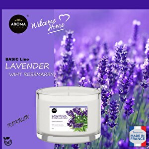 Basic Line Kokulu Mum Lavender With Rosemary  115gr.