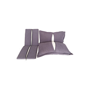 Mi̇rzade Sofa Soft Kumaş Tentesi̇z 28 Dns Sünger  Salincak Mi̇nderi̇-sofa Salıncak Koyu Gri