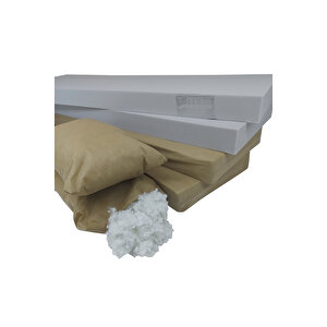 Mi̇rzade Sofa Soft Kumaş Tentesi̇z 28 Dns Sünger  Salincak Mi̇nderi̇-sofa Salıncak Pembe