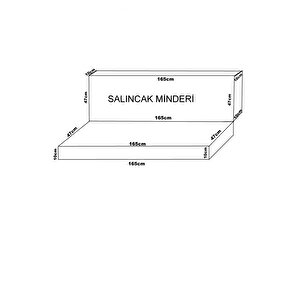 Mi̇rzade Sofa Soft Kumaş Tentesi̇z 28 Dns Sünger  Salincak Mi̇nderi̇-sofa Salıncak Pembe