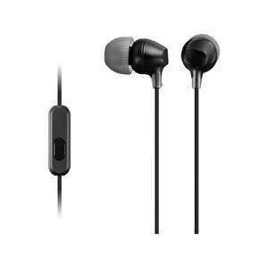 P100 3.5 Mm Mikrofonlu Kablolu Kulak Içi Kulaklık Siyah Siyah