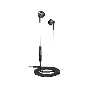 Camon 15 Pro Rock R2 Kablolu Mikrofonlu Kulaklık Siyah Siyah