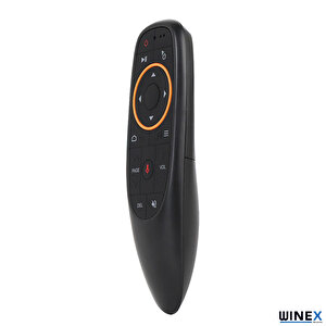Kablosuz Air Mouse 2.4ghz Smart Uzaktan Kumanda Siyah