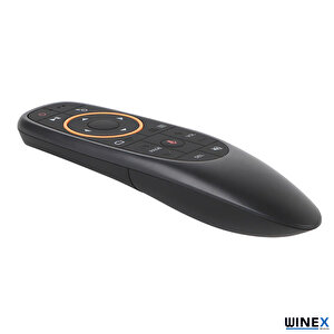 Kablosuz Air Mouse 2.4ghz Smart Uzaktan Kumanda Siyah
