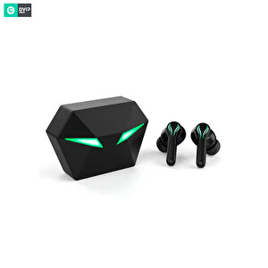 Dvip Ak47 Kablosuz Oyuncu Kulaklığı Bluetooth 5.0 Kulaklık Siyah Siyah