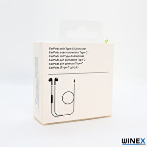 Winex Jhl203 Pro3 Type-c Mikrofonlu Kablolu Kulaklık Beyaz