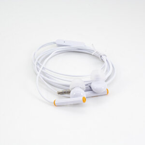 S10 3.5mm Mikrofonlu Kablolu Kulaklık Beyaz
