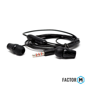 Fm­03 Kulakiçi Mikrofonlu Kablolu Kulaklık Siyah (fm­fm03ks) Siyah