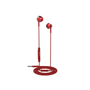 Tecno Camon 18i̇ Rock R2 Kablolu Mikrofonlu Kulaklık Kırmızı