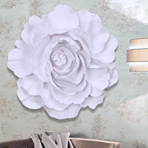 Lotus Dekoratif Çiçek Beyaz