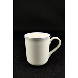 Digithome Blue Rim Porselen Kupa 250 Ml Mavi - Tl4029558