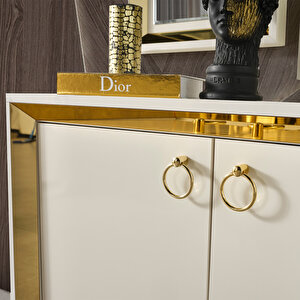 Lotus Gold Modern Konsol