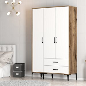 Kumsal 3 Kapili (st) Gardrop - Li̇dya / Beyaz