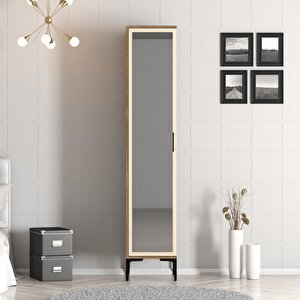Kumsal 1 Kapili (r) Gardrop - Li̇dya / Krem Ceviz-Krem
