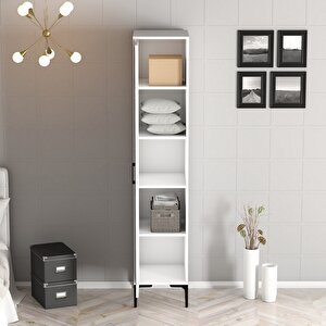 Kumsal 1 Kapili (r) Gardrop - Beyaz / Beyaz Beyaz
