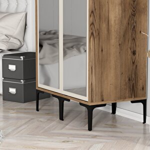Kumsal 2 Kapili (rr) Gardrop - Li̇dya / Krem