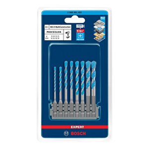 Expert Hex-9 Çok Amaçlı Matkap Ucu 8'li Set 2608901455
