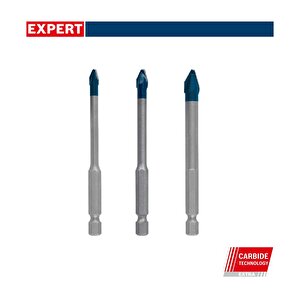 Expert Hex-9 3'lü 5-6-8 Mm Sert Seramik Delme Ucu 2608900595