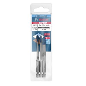 Expert Hex-9 3'lü 5-6-8 Mm Sert Seramik Delme Ucu 2608900595