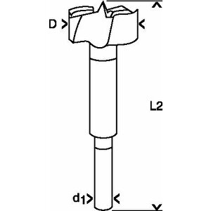 30 Mm Ahşap Menteşe Açma Ucu 2608596976