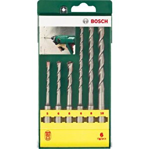 Sds Plus Matkap Ucu Seti 6 Parça 5/6/8x110mm 6/8/10x160mm 2607019447